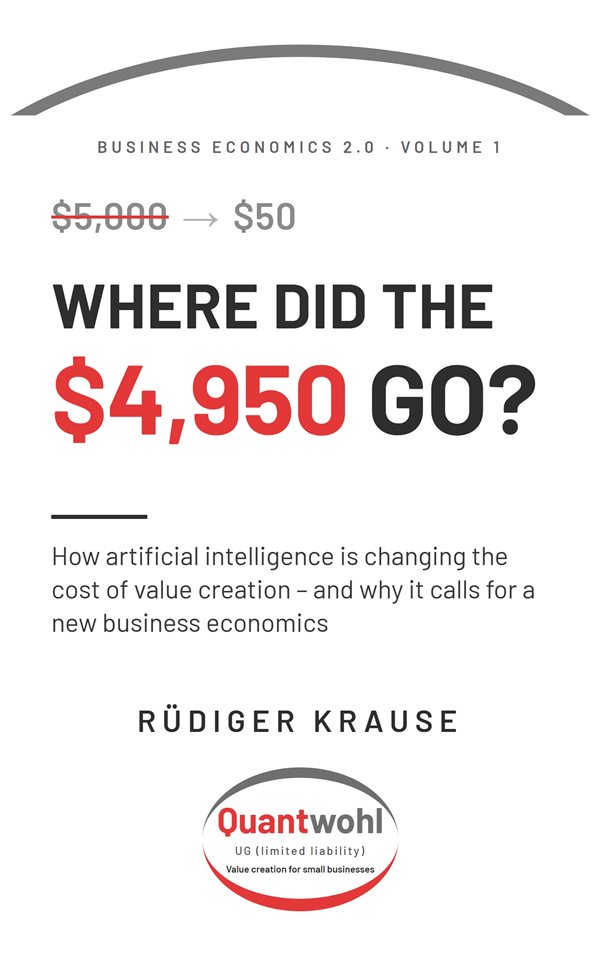 Book cover: Where Did the $4,950 Go? by Rüdiger Krause