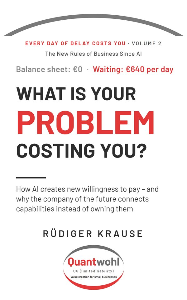 Book cover: What Is Your Problem Costing You? by Rüdiger Krause