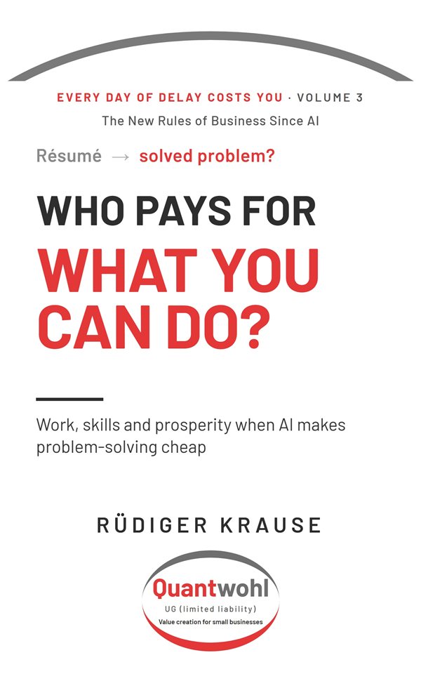 Book cover: Who Pays for What You Can Do? by Rüdiger Krause